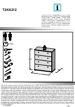 Preview for 1 page of Forte Tempra T2KK212 Assembling Instruction