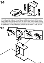 Preview for 17 page of Forte Tempra T2KK212 Assembling Instruction