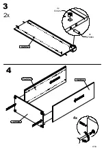 Preview for 8 page of Forte TEMPRA T2KK30 Assembling Instruction