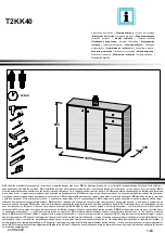 Preview for 1 page of Forte Tempra T2KK40 Assembling Instruction