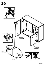 Preview for 23 page of Forte Tempra T2KK40 Assembling Instruction