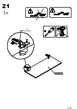 Preview for 24 page of Forte Tempra T2KK40 Assembling Instruction