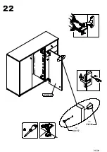 Preview for 25 page of Forte Tempra T2KK40 Assembling Instruction