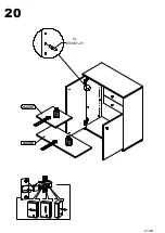 Preview for 21 page of Forte Tempra T2KK50 Assembling Instruction