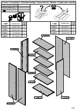 Preview for 4 page of Forte Tempra T2KK521 Assembling Instruction