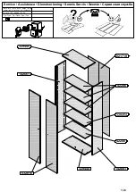 Preview for 5 page of Forte Tempra T2KK821 Assembling Instruction