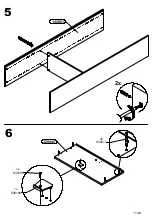 Preview for 11 page of Forte Tempra T2KK821 Assembling Instruction