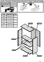 Preview for 5 page of Forte Tempra T2KR40 Assembling Instruction