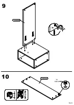 Preview for 10 page of Forte Tezaur TZRB212 Assembling Instruction