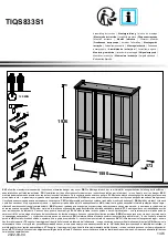 Forte TIQS833S1 Assembling Instruction preview