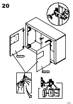 Preview for 22 page of Forte TMSK211 Assembling Instruction