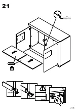 Preview for 23 page of Forte TMSK211 Assembling Instruction