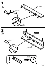 Preview for 7 page of Forte TMST163 Assembling Instruction