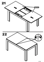 Preview for 22 page of Forte TMST163 Assembling Instruction