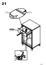 Preview for 20 page of Forte Trondheim TDHD211 Assembling Instruction