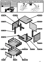 Preview for 4 page of Forte Trondheim TDHK011 Assembling Instruction