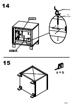 Preview for 15 page of Forte Trondheim TDHK011 Assembling Instruction