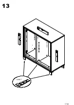 Preview for 17 page of Forte TRONDHEIM TDHK221 Assembling Instruction