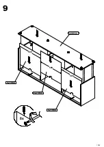 Preview for 13 page of Forte TXCT231 Assembling Instruction