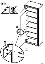 Preview for 24 page of Forte TZV71LB Assembling Instruction