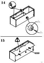 Preview for 14 page of Forte USTM01R-0003 Assembling Instruction