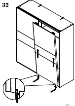 Preview for 38 page of Forte WNNS823E1 Assembly Instruction Manual