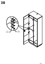 Preview for 27 page of Forte YSKV721LB Assembling Instruction