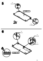 Preview for 6 page of Forte ZMBK221T Assembling Instruction