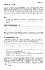 Preview for 5 page of Fortin 12084A-DL1004 Manual