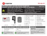 Preview for 1 page of Fortin EVO-ALL-411 User Manual