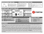 Preview for 12 page of Fortin EVO-ONE RF751W Quick Installation Manual