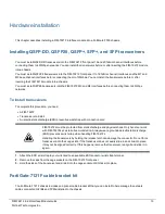 Preview for 13 page of Fortinet FIM-7921F Manual