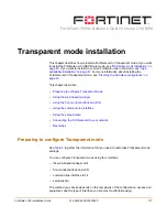Preview for 37 page of Fortinet FortiBridge 1000 Installation Manual