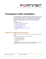 Preview for 37 page of Fortinet FortiGate 100 Installation Manual