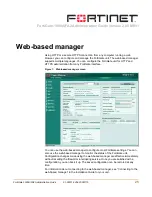 Preview for 25 page of Fortinet FortiGate 1000A Administration Manual