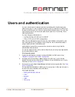 Preview for 233 page of Fortinet FortiGate 100A Administration Manual