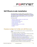Preview for 27 page of Fortinet FortiGate 3000 Installation Manual