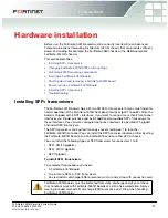 Preview for 11 page of Fortinet FortiGate-5001B Manual