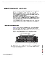 Preview for 5 page of Fortinet FortiGate 5020 Chassis Manual