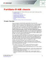 Preview for 9 page of Fortinet FortiGate-5140B Manual