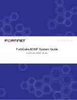 Preview for 1 page of Fortinet FortiGate-6000F Series System Manual