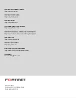 Preview for 2 page of Fortinet FortiGate-6000F Series System Manual