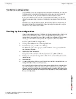 Preview for 31 page of Fortinet FortiGate FortiGate-1000A Install Manual