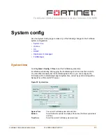 Preview for 81 page of Fortinet FortiGate FortiGate-100A Administration Manual