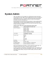 Preview for 119 page of Fortinet FortiGate FortiGate-5020 Administration Manual