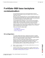 Preview for 81 page of Fortinet FortiSwitch-5003 Fabric And Base Backplane Communications Manual