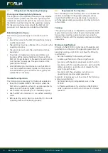 Preview for 6 page of Forum SSW 40 Operating Instructions Manual