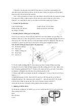 Preview for 2 page of Foshan Panda hardware BF Operation Manual And Spares