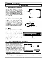 Preview for 10 page of Fostex VM04 Owner'S Manual