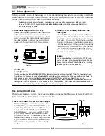 Preview for 24 page of Fostex VM04 Owner'S Manual